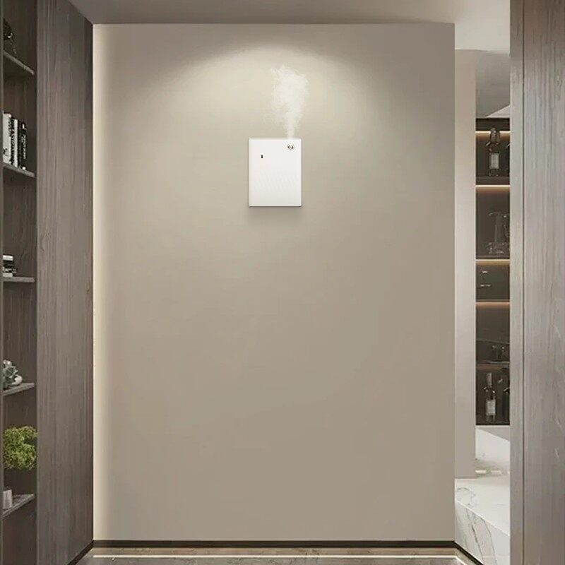 Timer Program Aroma Essential Oil Diffuser Wall Mount Electric Quiet Fragrance Diffuser For Home