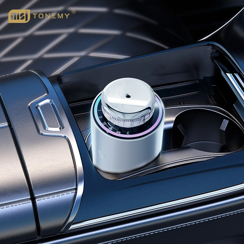 70A Bluetooth Control Car Air Humidifier Perfume Fragrance Diffuser With Colorful Night Light Essential Oil Aromatherapy Air Humidifier