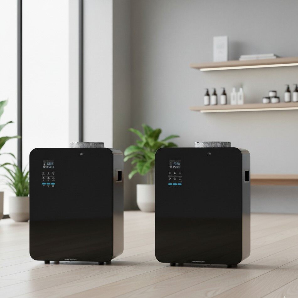 HVAC aroma Fragrance Diffuser Large Area Scent Diffuser commercial and large spaces scent machine 6000AF 