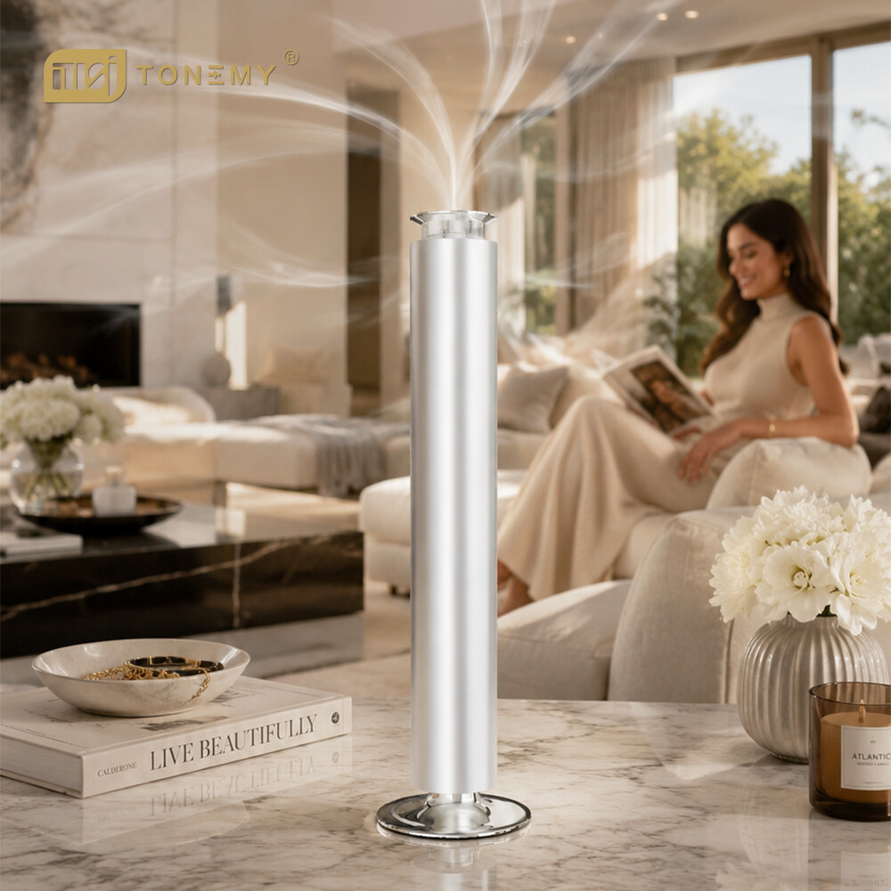 Tonemy 300X  Smart Bluetooth Desktop Aroma Diffuser with App Control & Custom Schedule Settings