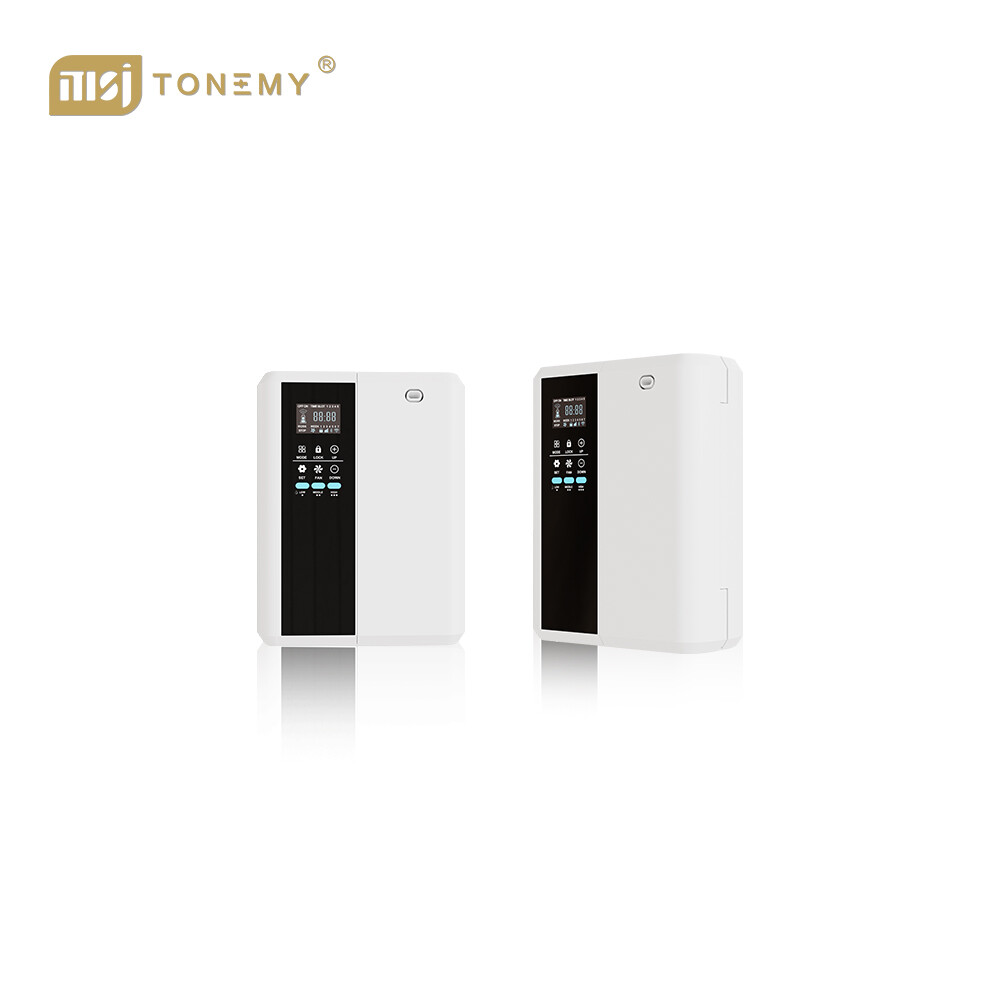 Tonemy Trendy Smart Aroma Diffuser 500ml Oil Capacity air Freshener Scent Machine App Control Smart air Purifier Negative Oxygen Ion function
