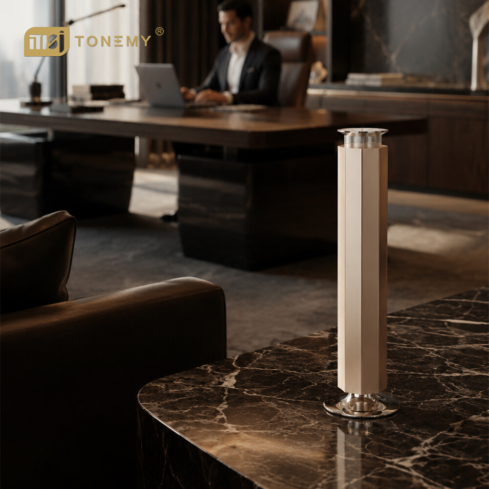 Tonemy 300X-D Bluetooth Smart Scent Machine Polygon Design with Intensity Dimmer & Schedule