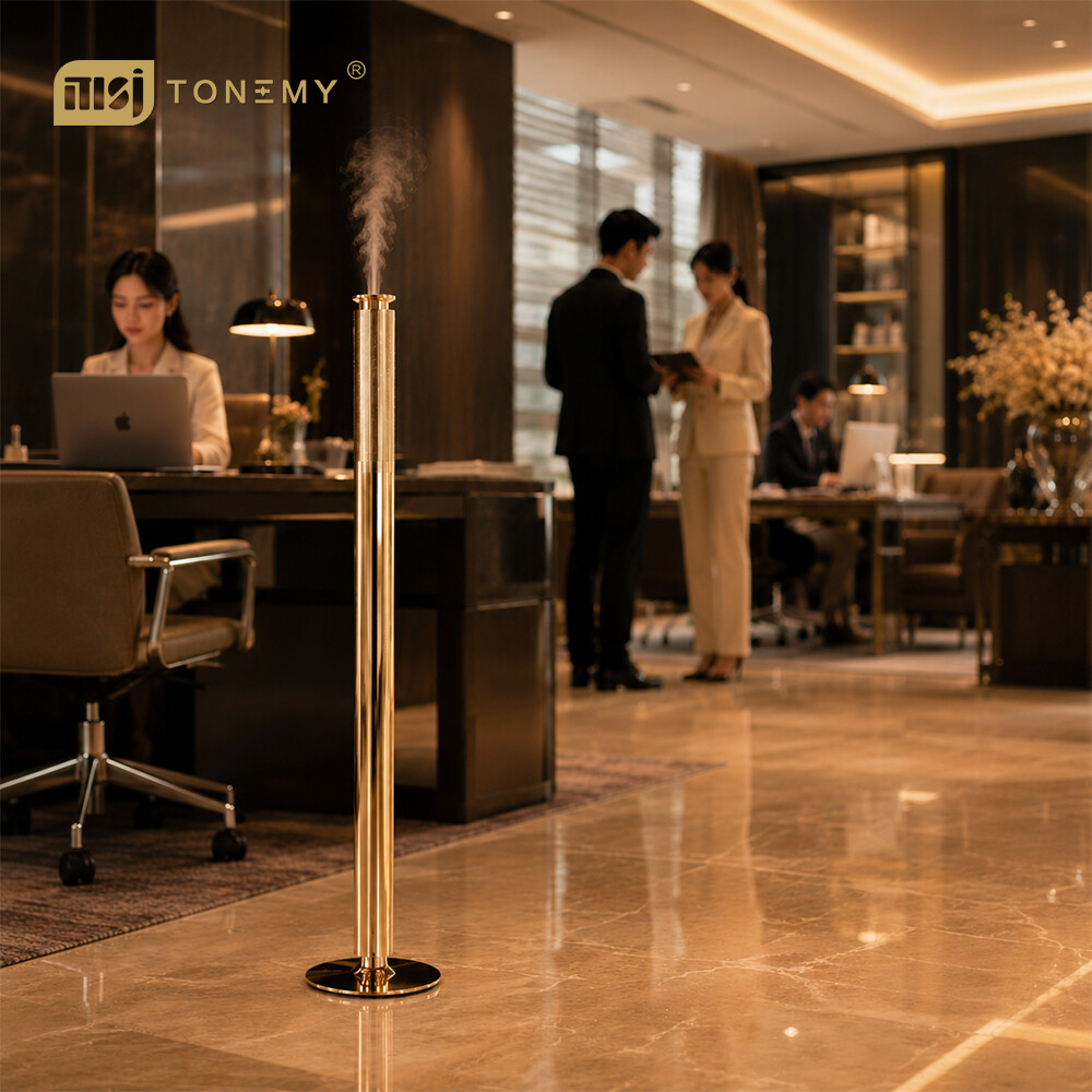Tonemy 300L-S Floor-Standing Smart Fragrance Diffuser Air Scent Diffuser with Bluetooth App Integration & Concentration Control
